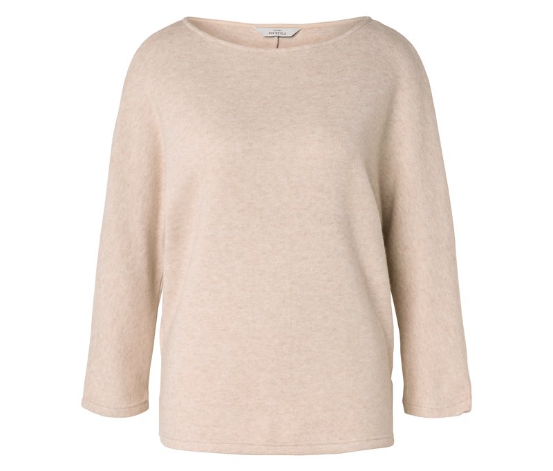 Tchibo - Pullover mit 3/4-Arm - Damen - Gr. XXL - creme