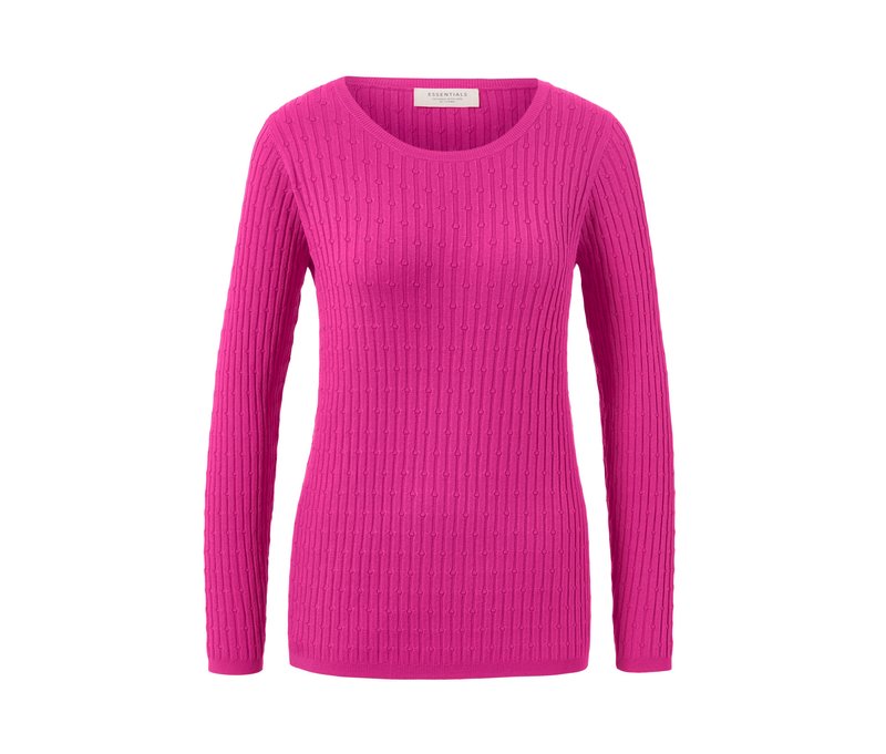 Tchibo - Zopfstrickpullover - Damen - Gr. M - pink