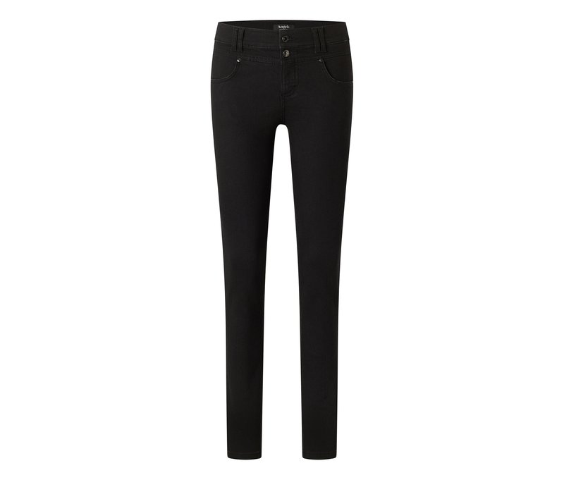 Angels Denim Skinny Button - Damen - Gr. 36 - schwarz