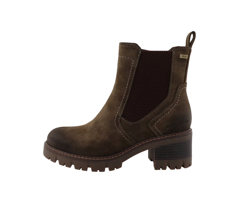 Tom Tailor Velours-Boots - Gr. 39 - braun