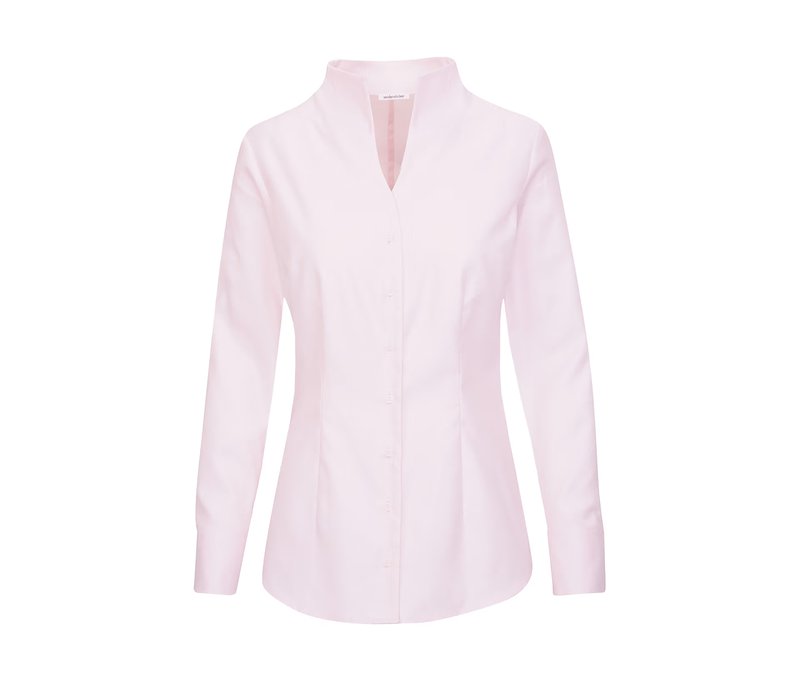 Seidensticker Kelchkragenbluse - Gr. 42 - rosa