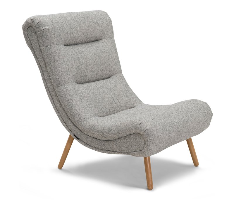 Tchibo - Relaxsessel »Sören« - 72x100x93cm - hellgrau -