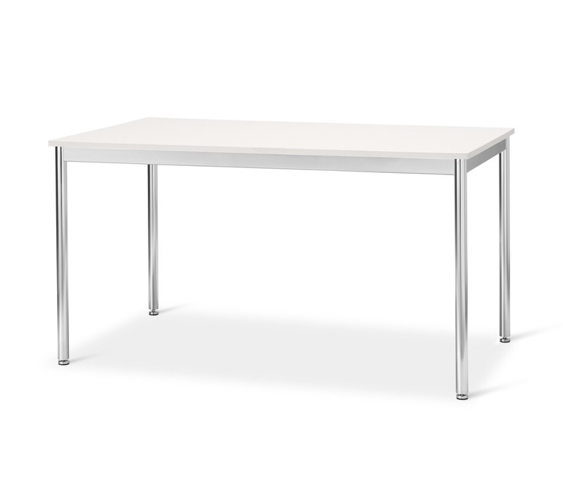 Tchibo - Tisch Metall »Cn3« - 140x80x76,5cm - chrom -