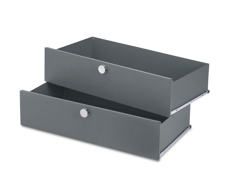 Tchibo - Schubladenergänzungs-Set Metall »Cn3« - 70x35x15cm - grau -