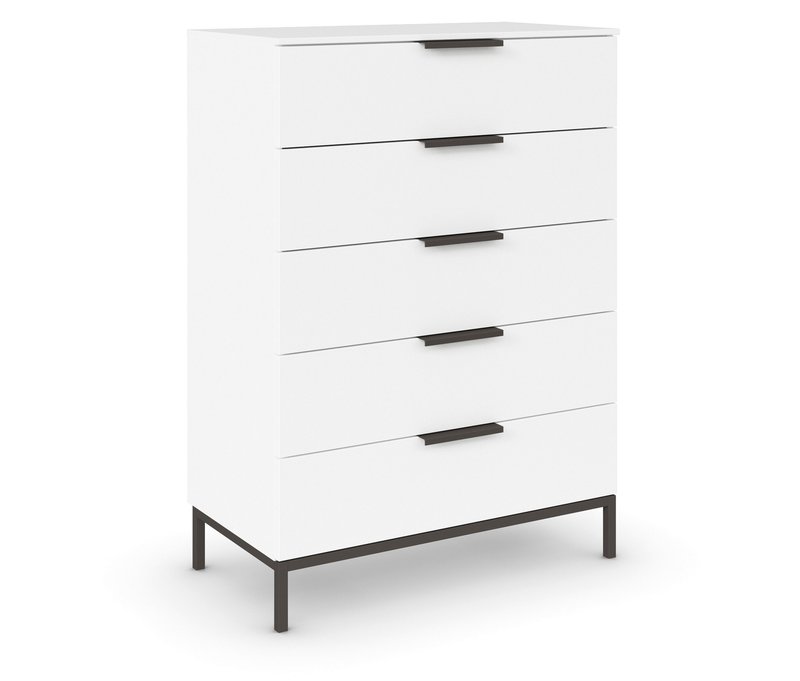 rauch Kommode »Flipp« mit Fußgestell - 80x42x111cm - weiß -