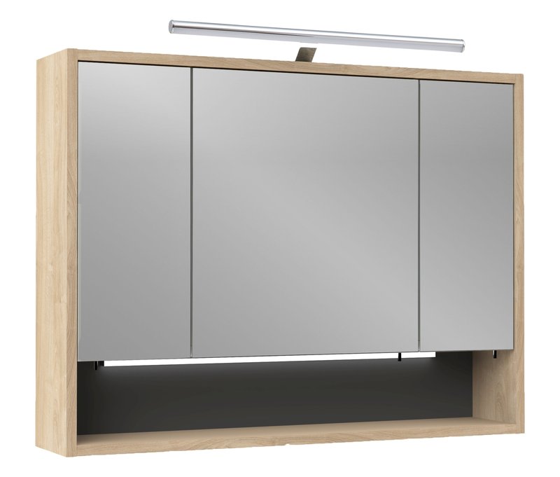 Tchibo - Spiegelschrank »Sonderby« - 80x16x64,8cm - anthrazit -
