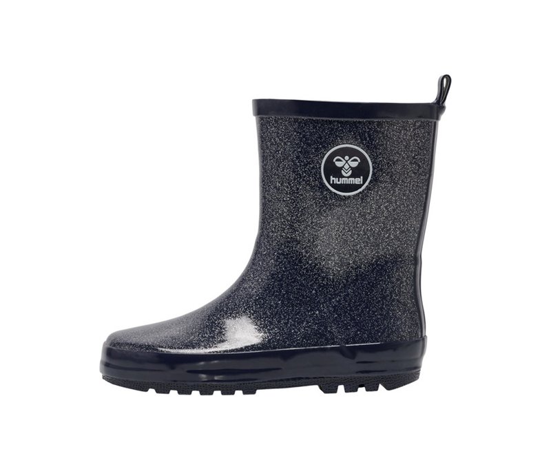 hummel® Gummistiefel »Rubber Boot Glitter« - Kinder - Gr. 33 - schwarz