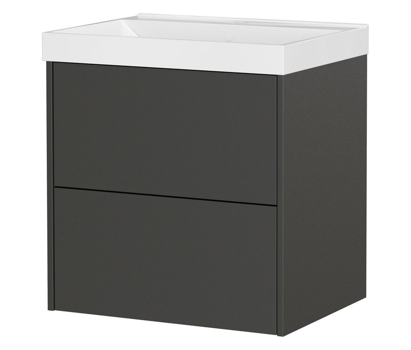 Tchibo - Waschtisch »Bodera« mit Becken - 61x46x65cm - grau -