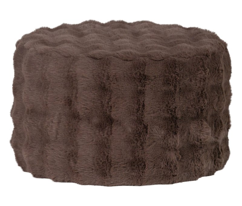 Tchibo - Woood Hocker »Olven« - 60x60x36cm - braun -