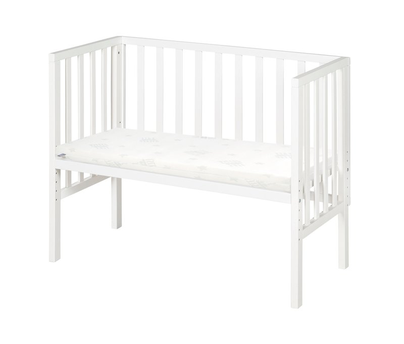 roba 2-in-1-Beistellbett »safe asleep®« - 47x99,5x47cm - weiß -