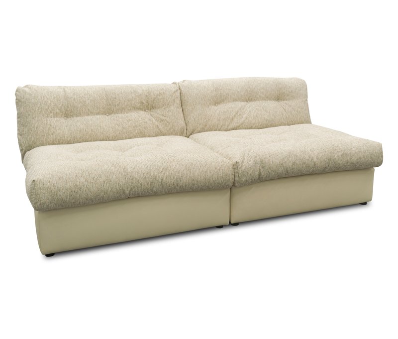 Domo Sofa »800 026« - 242x89x121cm - schwarz -