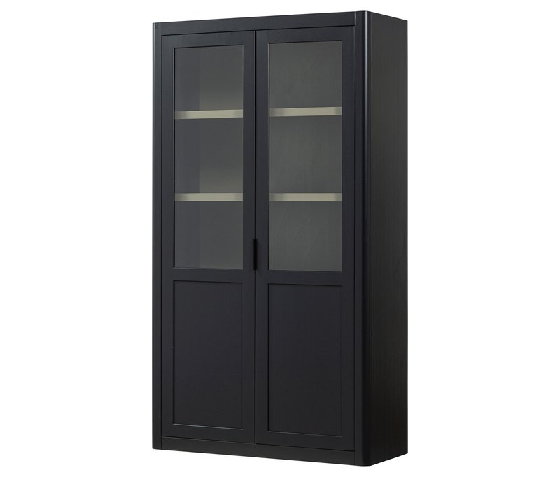 Tchibo - Woood Buffetschrank »Gunnar« - 120x48x217cm - schwarz -