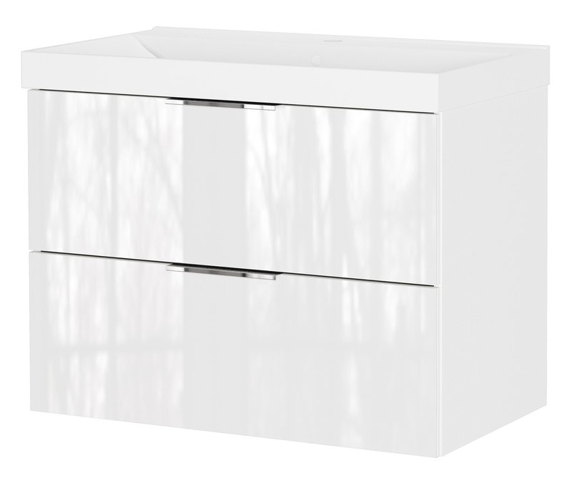 Tchibo - Waschtisch »Celano« mit Becken - 81x46x65cm - grau -
