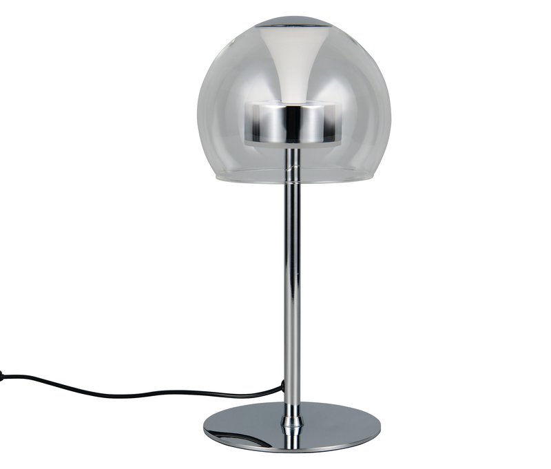 Trio LED-Tischleuchte »Flynt« - 18x18x29cm - chrom -
