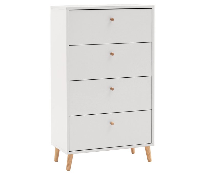 Tchibo - Kommode »Bjarne« - 60x33x101,3cm - braun -