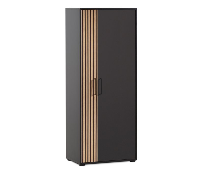 Tchibo - Aktenschrank »Hank« - 65x41x163,5cm - schwarz -