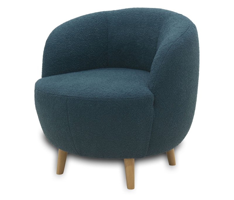 Domo Sessel »Ahus« - 72x76x72cm - dunkelblau -
