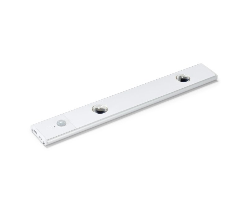 Tchibo - LED-Akku-Multifunktionsleuchte - 28x4x1cm - silber -