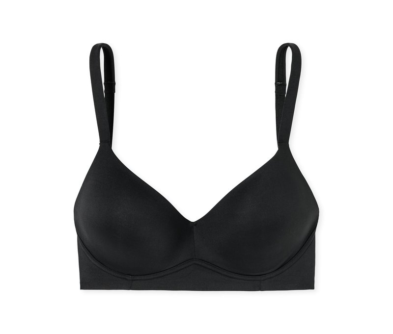 Schiesser Soft-BH - Damen - Gr. 75A - schwarz