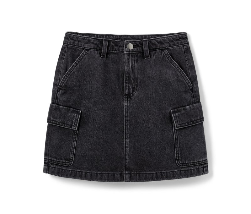 Tchibo - Kinder-Jeans-Rock - Gr. 146/152 - blau