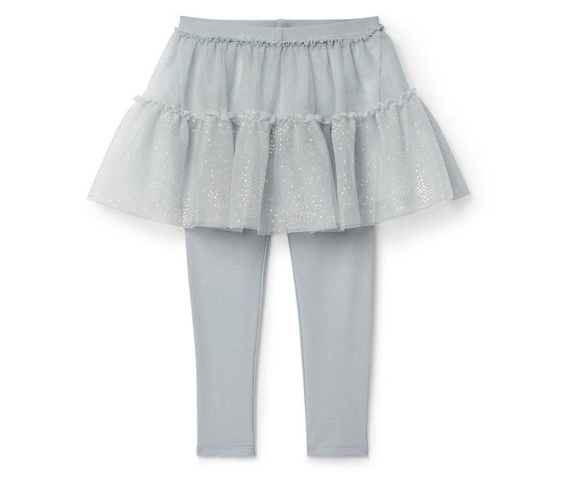 Tchibo - Kinder-Tüllrock mit Leggings - Gr. 122/128 - hellblau