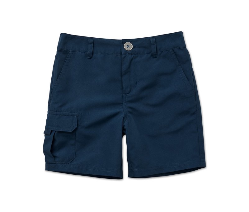 Tchibo - Kinder-Funktionsshorts - Gr. 122/128 - dunkelblau