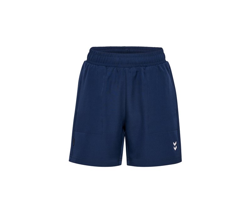 hummel® Hmljr Pulse Workout Shorts - Gr. 140 - blau