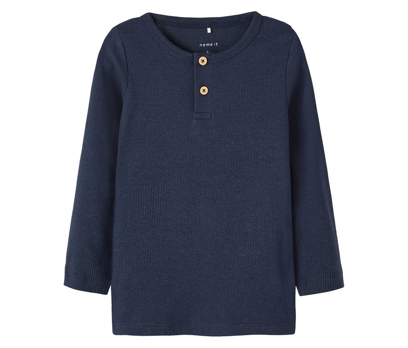 Tchibo - Name IT geripptes Kinder-Langarmshirt - Gr. 92