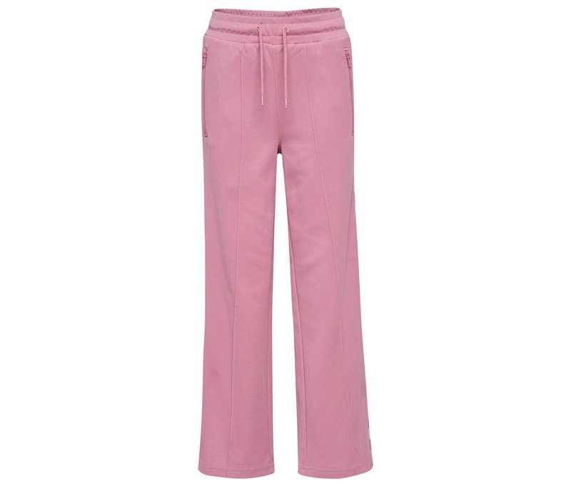 hummel® Archive Wideleg Poly Pants - Gr. 146 - rosa