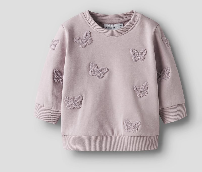 Tchibo - Name IT Baby-Sweatshirt - Gr. 68 - lila