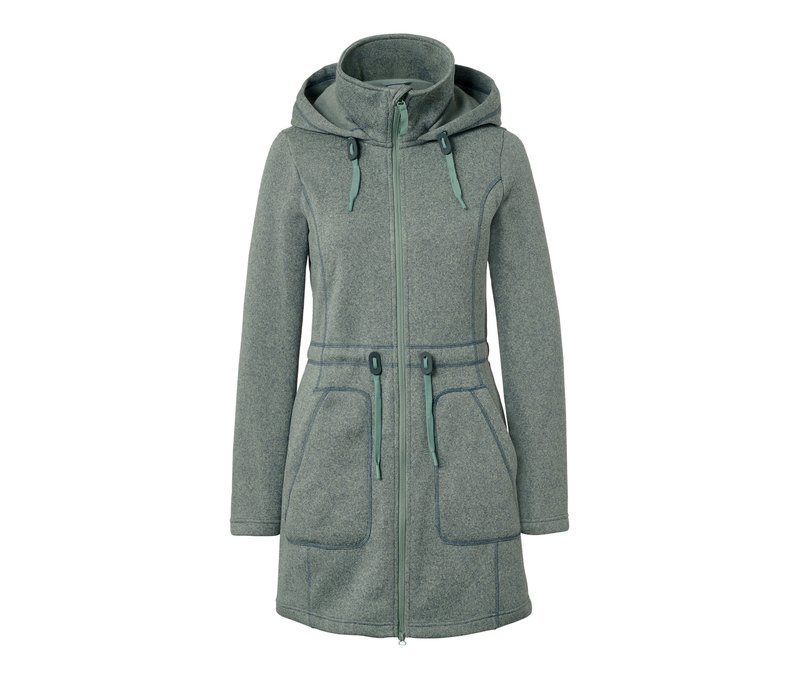 Tchibo - Strickfleece-Mantel - Damen - Gr. M - mintgrün