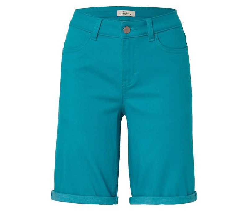 Tchibo - Bermuda-Jeans – Fit »Lea« - Damen - Gr. 48 - blau