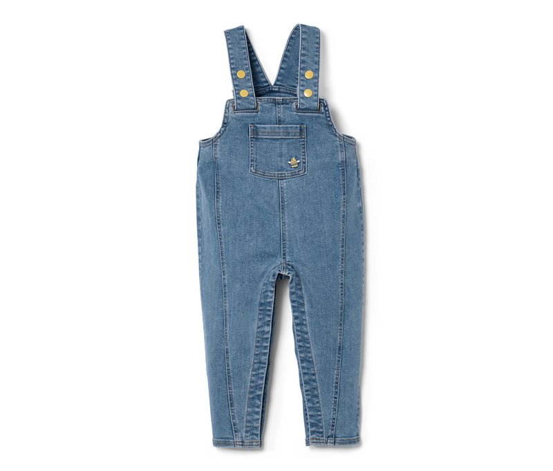 Tchibo - Denim-Latzhose - Baby - Gr. 86/92 - dunkelblau