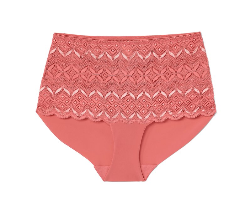 Tchibo - Highwaist-Panty - Damen - Gr. L - apricot