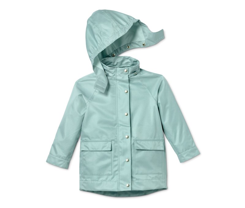 Tchibo - Regenjacke - Kinder - Gr. 110/116 - hellgrün