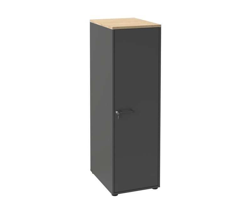 Tchibo - Mehrzweckschrank »Solea« - 45,1x60x154,7cm - anthrazit -