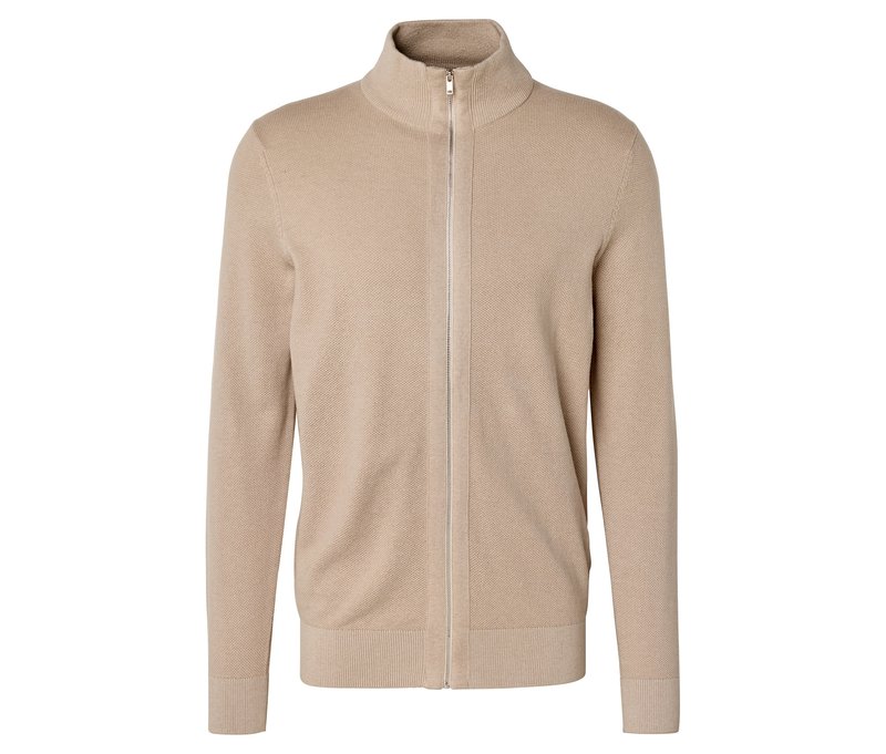 Tchibo - Strick-Cardigan - Herren - Gr. S - beige