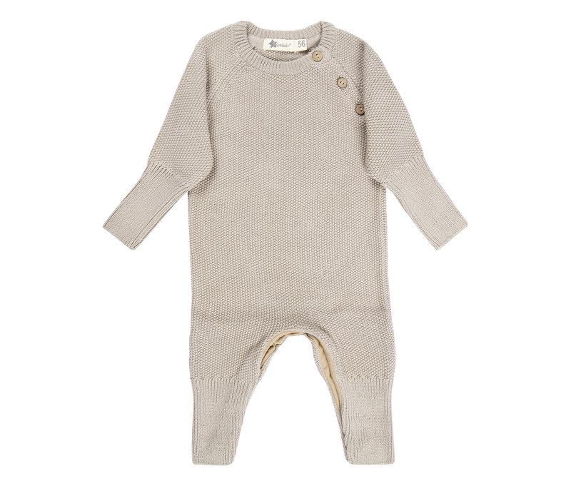 Tchibo - Sterntaler Strickoverall - Baby - Gr. 56 - braun