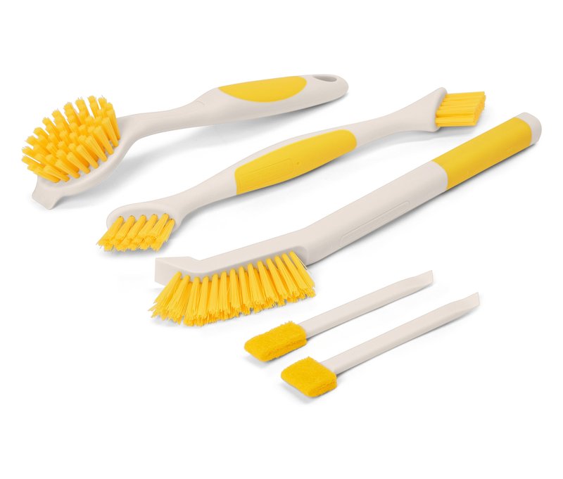 Tchibo - Reinigungsbürsten-Set - braun