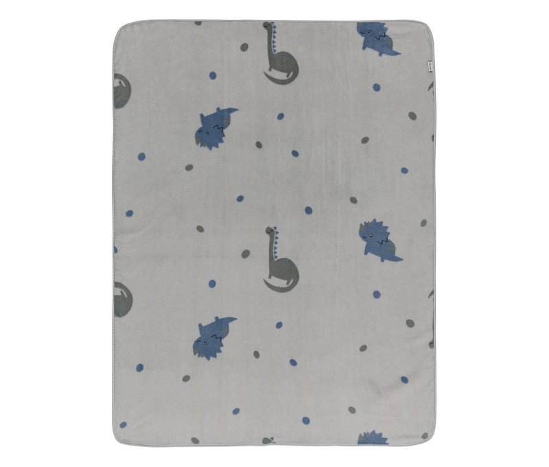 Tchibo - Sterntaler Babydecke Dino - graublau