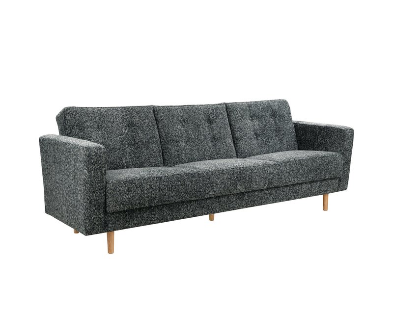 Tchibo - 3-Sitzer Schlafsofa »Janny« - 224x83x81cm - anthrazit -