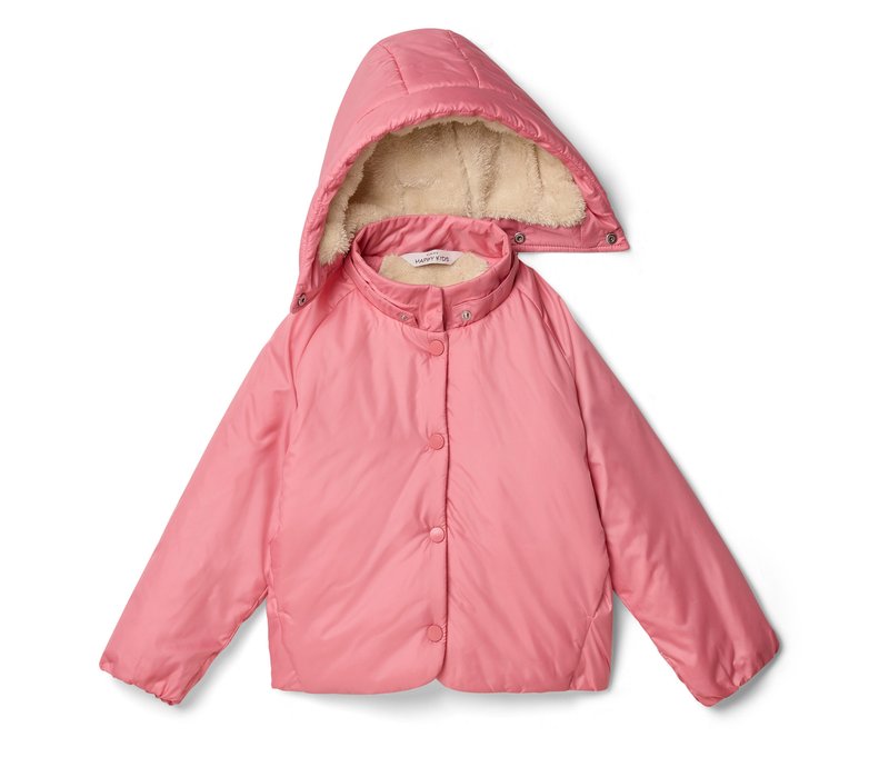 Tchibo - Kinder-Übergangsjacke - Mädchen - Gr. 122/128 - dunkelrosa