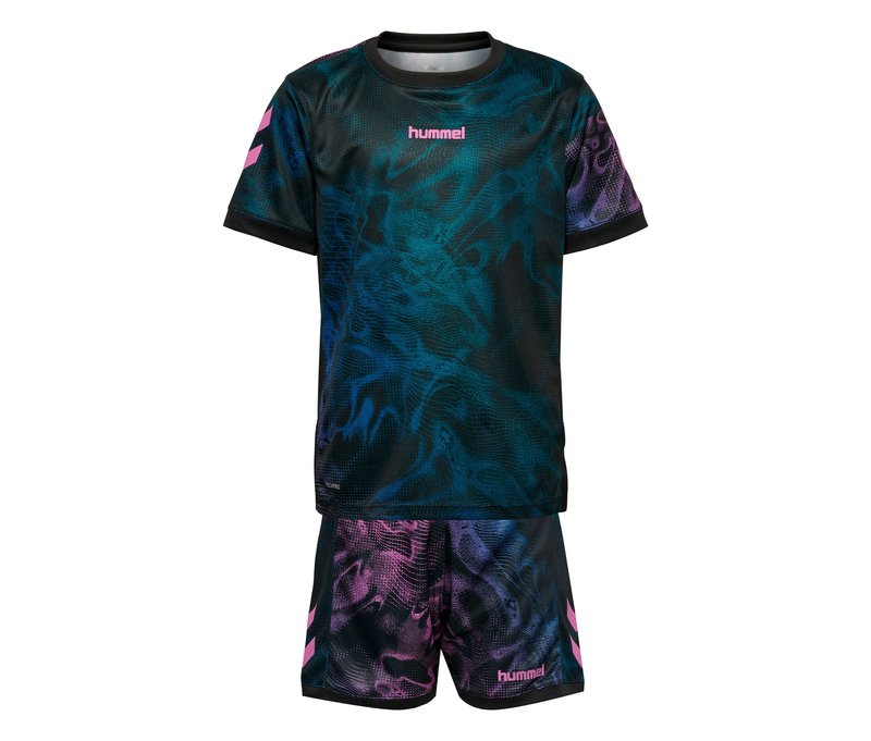 hummel® »Hml Blaze Graphic Set Kids« - Kinder - Gr. 152 - pink