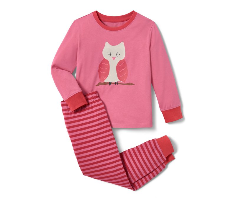 Tchibo - Pyjama - Kinder - Gr. 122/128 - pink