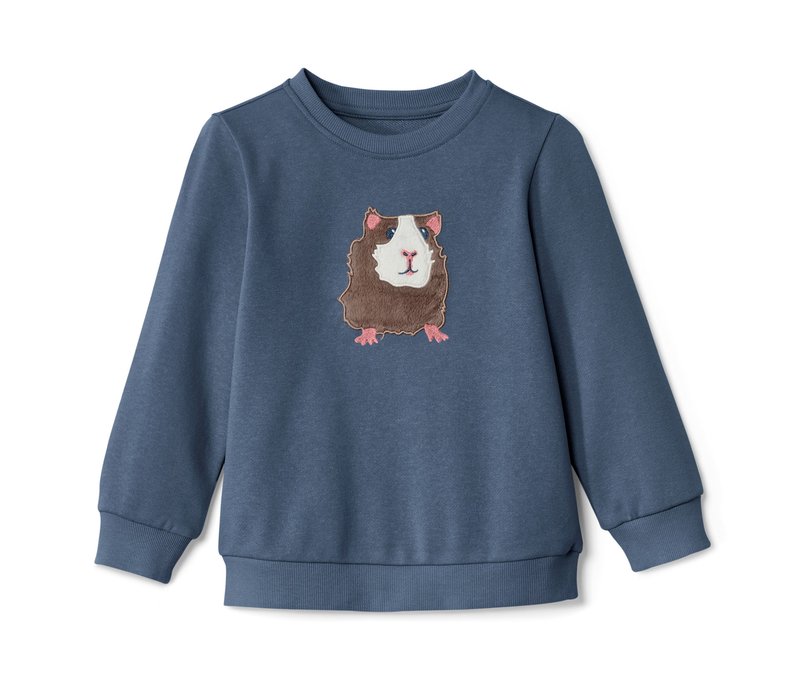 Tchibo - Kleinkind-Sweatshirt - Kinder - Gr. 122/128 - blau
