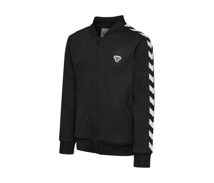 hummel Archive Reg Poly Zip Jacket - Gr. 122/128 - schwarz