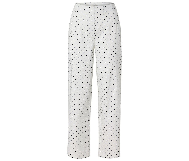 Tchibo - Stretchhose mit weitem Bein - Damen - Gr. 40 - weiß
