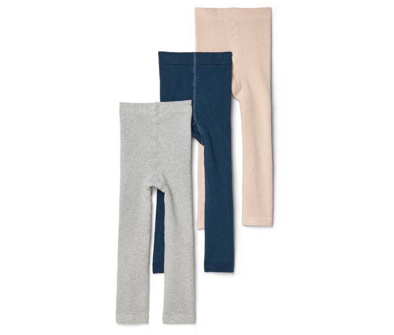 Tchibo - 3 Kinder-Thermoleggings - Kinder - Gr. 98/104 - dunkelblau