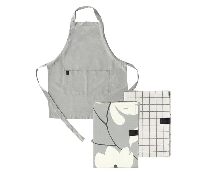 Tchibo - Schöner WOHNEN-Kollektion Küchentextil-Set - grau
