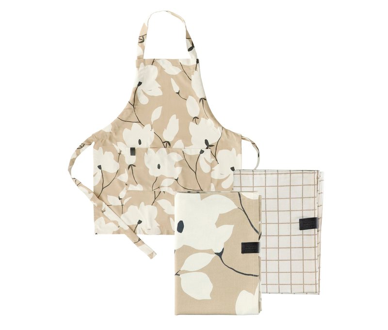 Tchibo - Schöner WOHNEN-Kollektion Küchentextil-Set - braun
